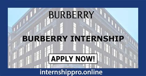 burberry buying internship|burberry graduate programme.